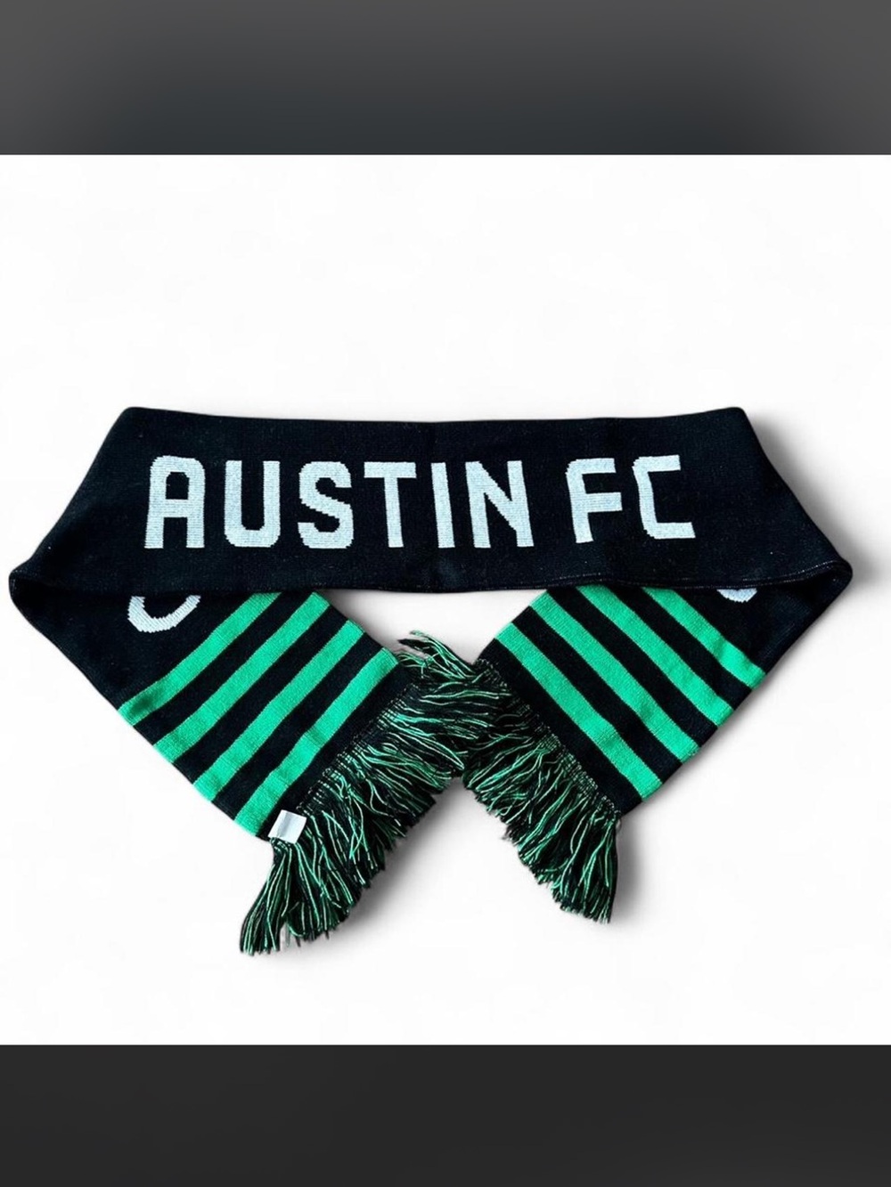 Austin FC Black & Green Supporter Scarf